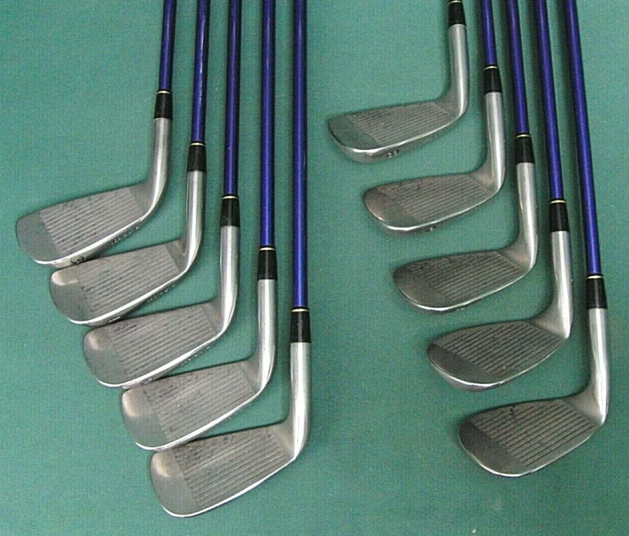 Set Of 10 X Mizuno Notus Super Irons 3-SW + F Wedge Regular Graphite Shafts - Image 3