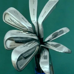 Set Of 8 X Mizuno MX11 T-Zoid Irons 3-PW Regular Steel Shafts Mizuno Grips
