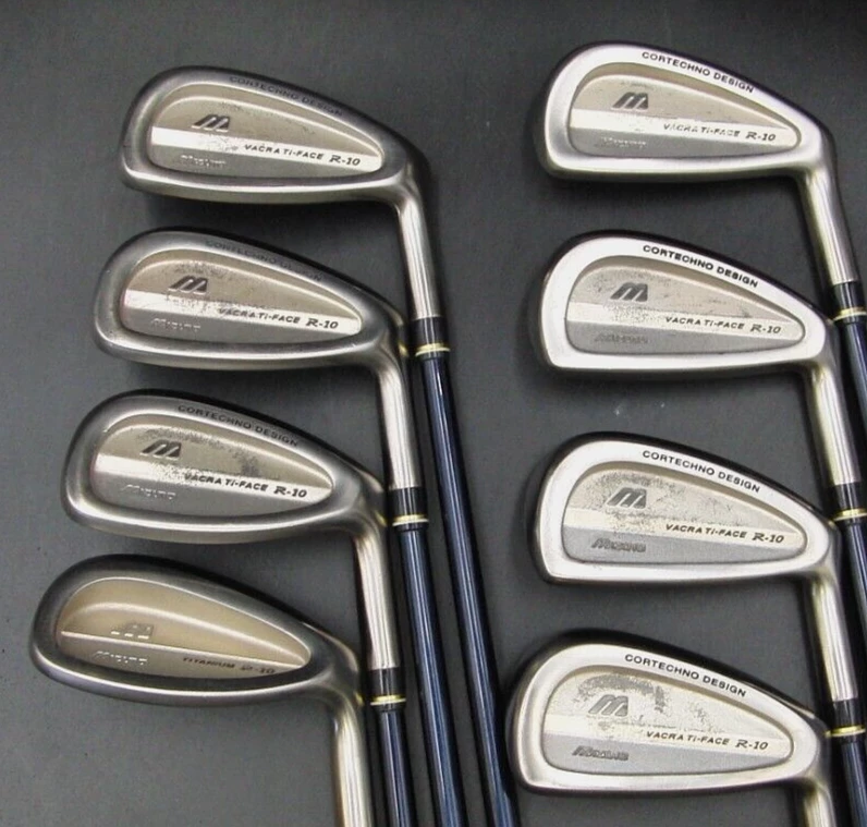 Set Of 8 X Mizuno VACRA TI-FACE R-10 Irons 4-SW Regular Graphite Shafts - Image 2