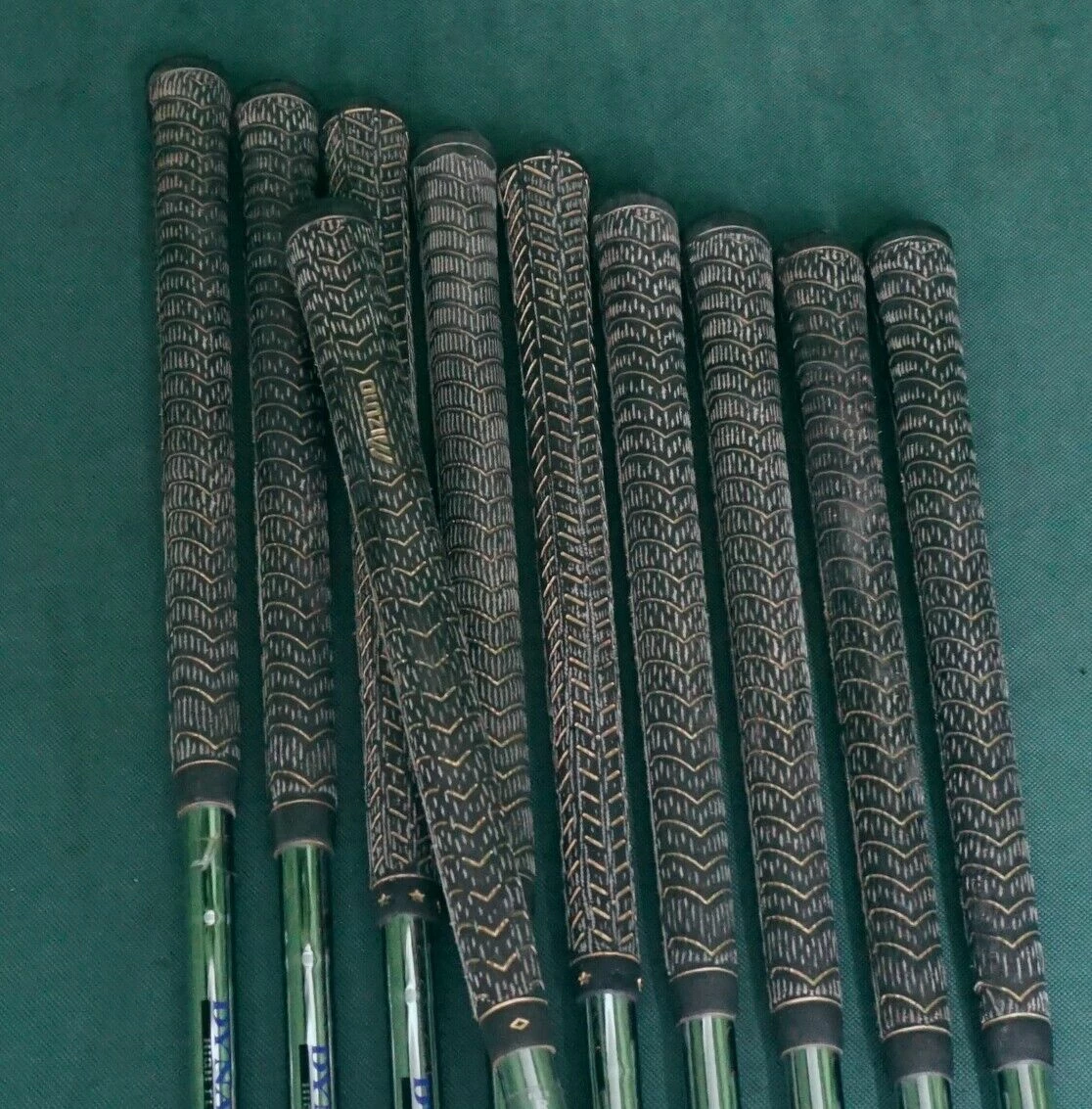 Set Of 10 X Mizuno Notus Synchro Turn Irons 3-SW + F Wedge Regular Steel Shafts - Image 6