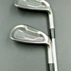Set Of 2 X Mizuno MX15 T Zoid 8 & 9 Irons Regular Steel Shafts Mizuno Grips
