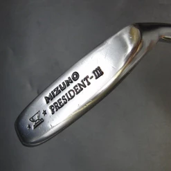 Rare Vintage Mizuno President III Putter Steel Shaft 88cm Length Golf Pride Grip