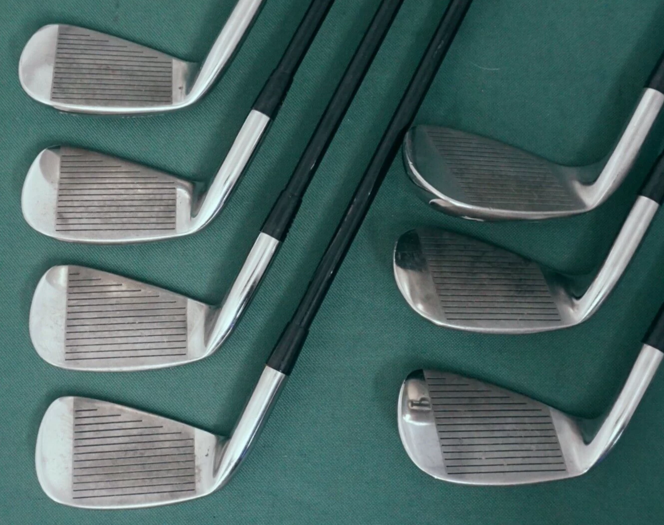 Set 7x Mizuno Finalist LE MidSize Irons 5-SW Regular Graphite Shaft Mizuno Grips - Image 3