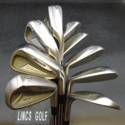 Set Of 9 X Mizuno MX17 Irons 3-SW Regular Steel Shafts Golf Pride Grips
