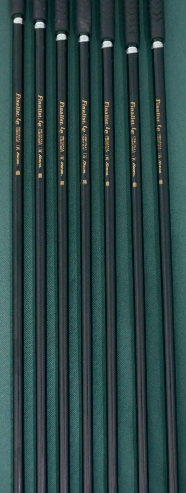 Set 7x Mizuno Finalist LE MidSize Irons 5-SW Regular Graphite Shaft Mizuno Grips - Image 5