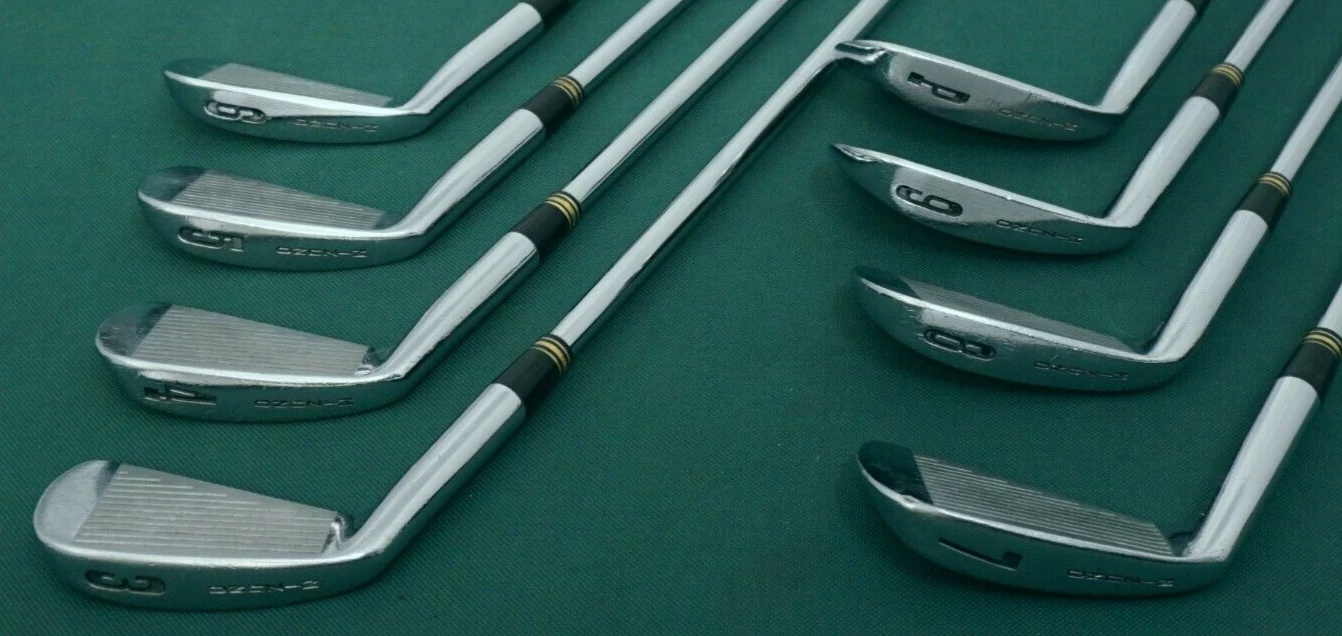 Collectors Set Of 8 X Mizuno Grand Monarch Super Irons 3-PW Regular Steel Shafts - Image 3