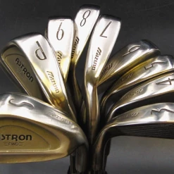 Set Of 9 X Mizuno Astron FWD Irons 3-SW Regular Steel Shafts Golf Pride Grips