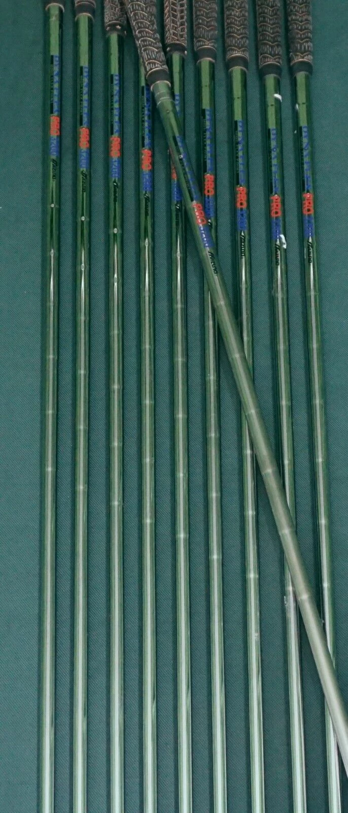 Set Of 10 X Mizuno Notus Synchro Turn Irons 3-SW + F Wedge Regular Steel Shafts - Image 5