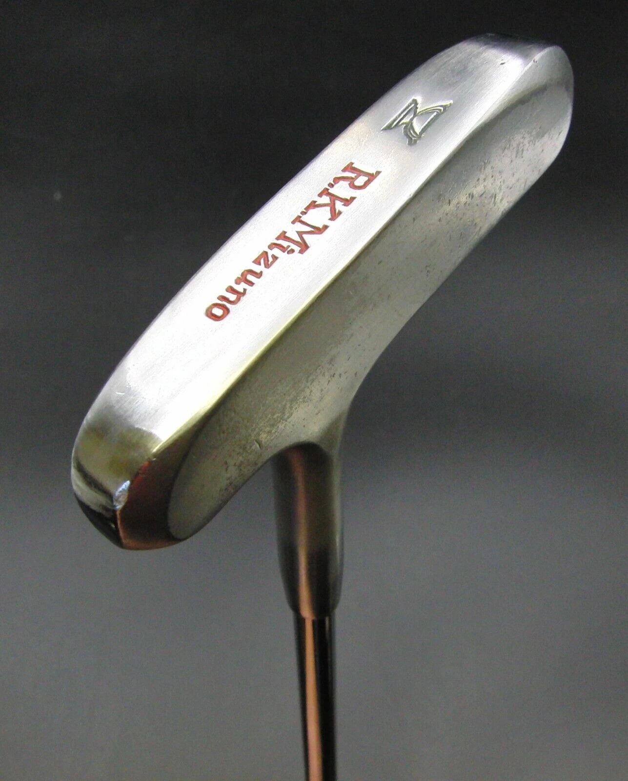 Vintage Mizuno R.K 87cm Putter Length Steel Shaft Iguana Golf Grip