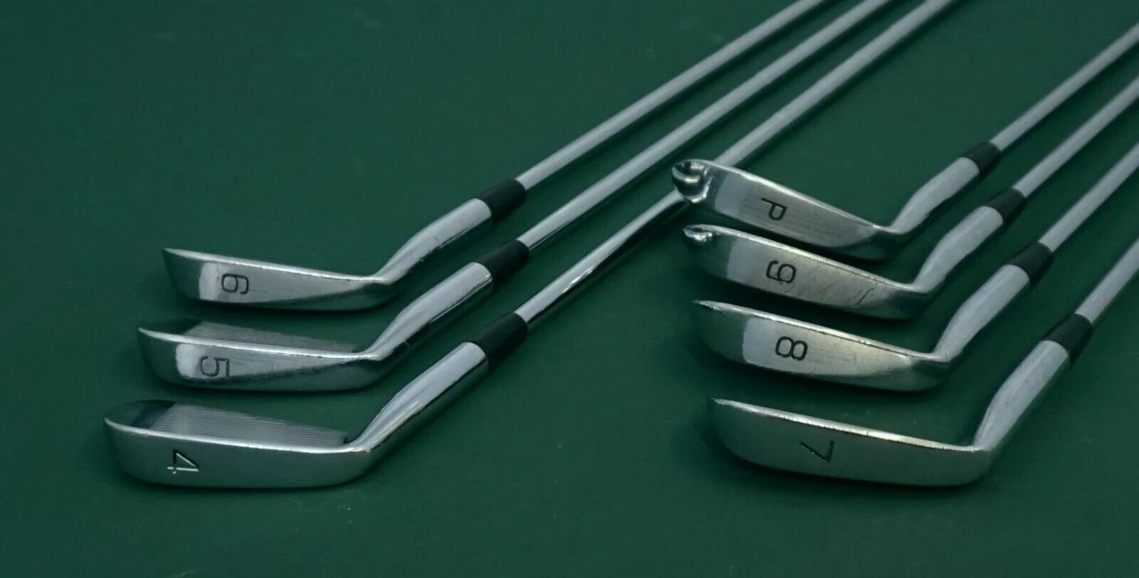 Set Of 7 X Mizuno MP29 Irons 4-PW Stiff Steel Shafts Golf Pride Grips - Image 4