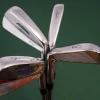 Set Of 4 X Mizuno MP33 Grain Flow Forged Irons 3-6 Stiff Steel Shafts