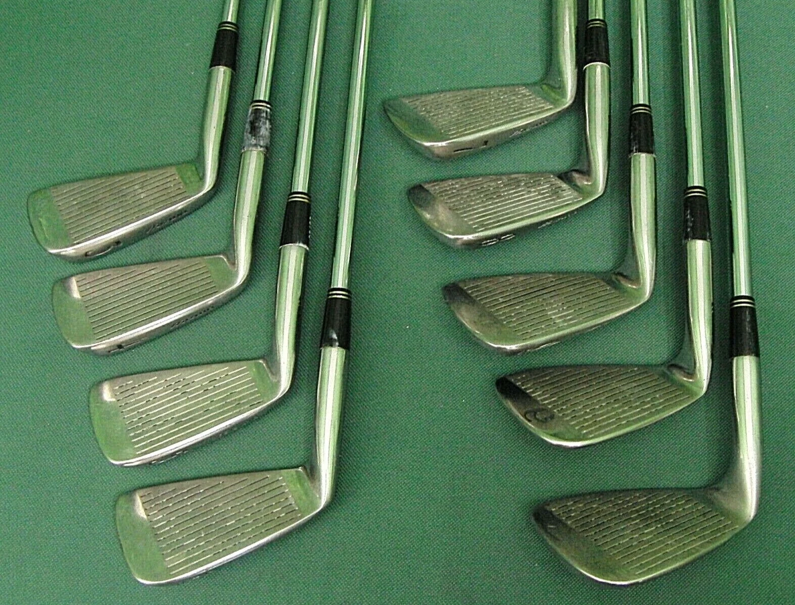 Set Of 9 X Mizuno Gold Medal Irons 3-SW Regular Steel Shafts Mizuno Grips - Image 3