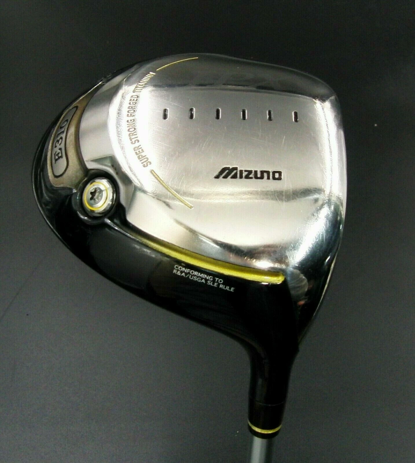 Mizuno JPX E310 9° Driver Stiff Graphite Shaft Mizuno Grip