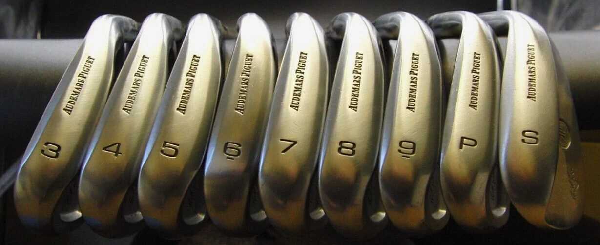 Set Of 9 X Mizuno Nick Faldo Audemars Piguet Irons 3-SW Regular Graphite Shafts - Image 4