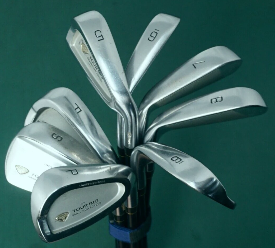 Collectors Limited Edition Set 8 X Mizuno Tour Big Forged Irons 5-SW + F Wedge