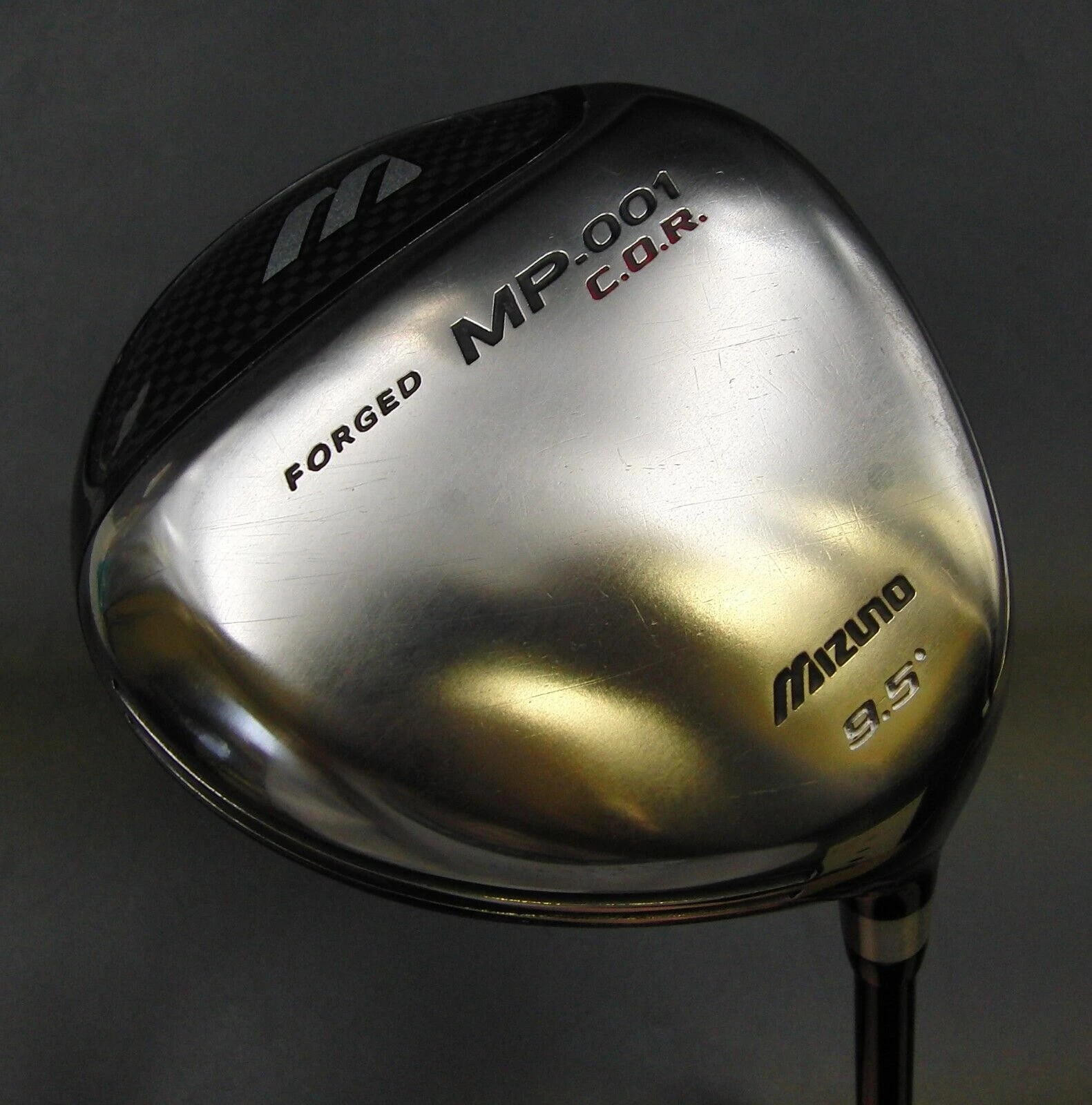 Mizuno MP-001 C.O.R. Forged 9.5° Driver Stiff Graphite Shaft Mizuno Grip