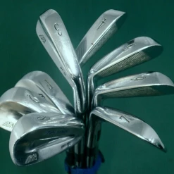 Set Of 8 X Mizuno MP32 GF Forged Irons 3-PW Stiff Steel Shafts Mixed Grips