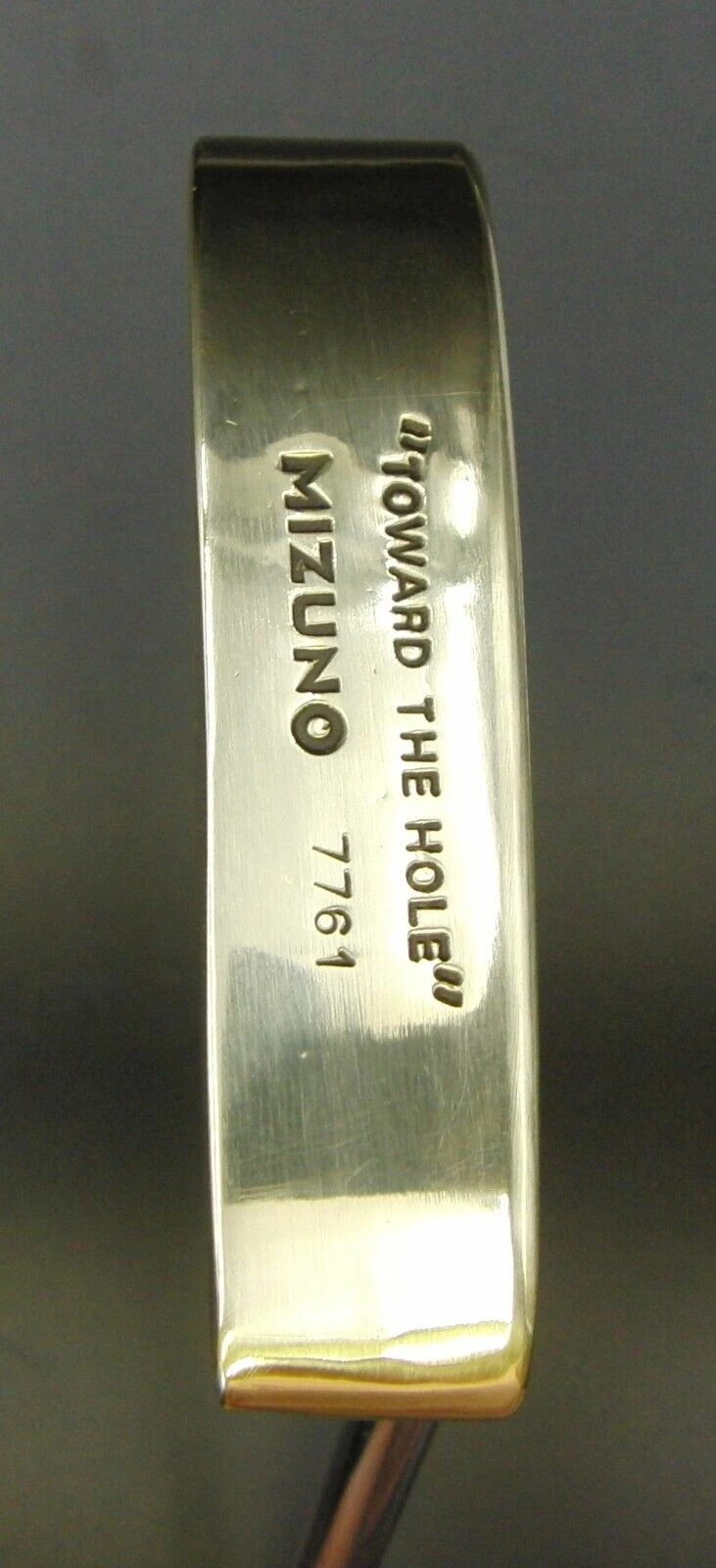 Vintage Mizuno 7761 Toward The Hole 87cm Length Putter Steel Shaft - Image 6
