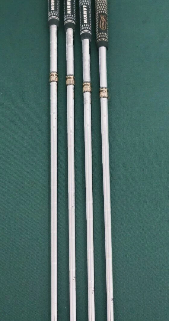 Set 4 X Mizuno MX20 GF Forged Irons 3-6 Regular Steel Shafts Lamkin Grips - Image 5