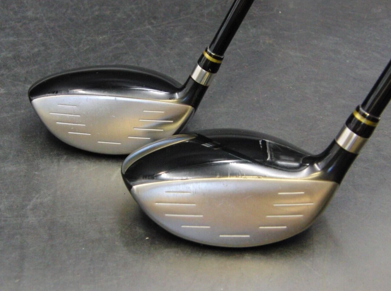 Set Of 2 Mizuno JPX AD 19° 5 & 16° 3 Wood Regular Graphite Shafts G/Pride Grips - Image 2