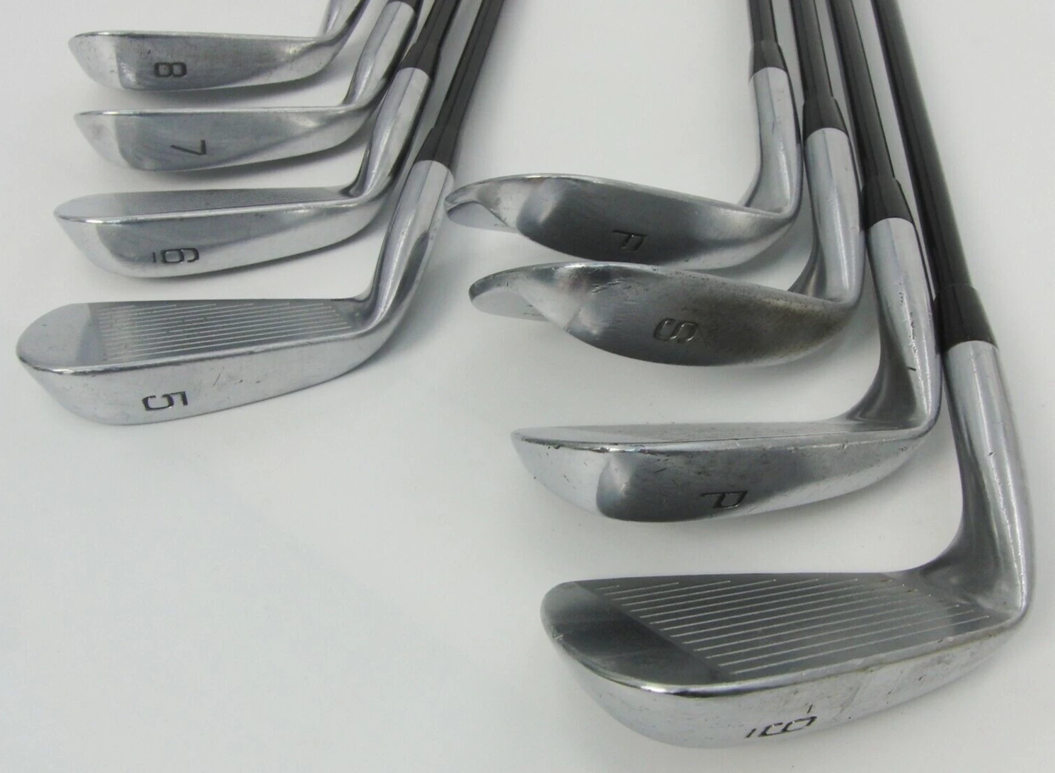 Set Of 8 X Mizuno MS-211 Forged Cavity Irons 5-SW+FW Regular Graphite Shafts - Image 4