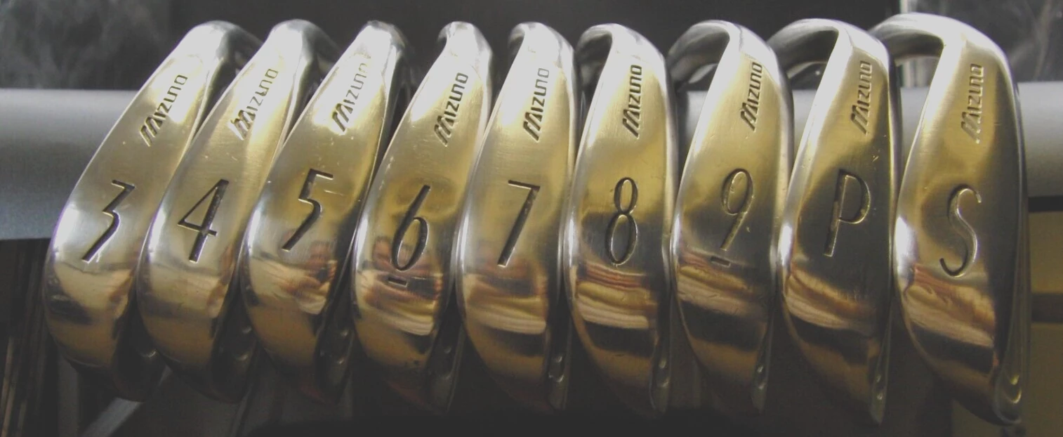 Set Of 9 X Mizuno Astron FWD Irons 3-SW Regular Steel Shafts Golf Pride Grips - Image 4
