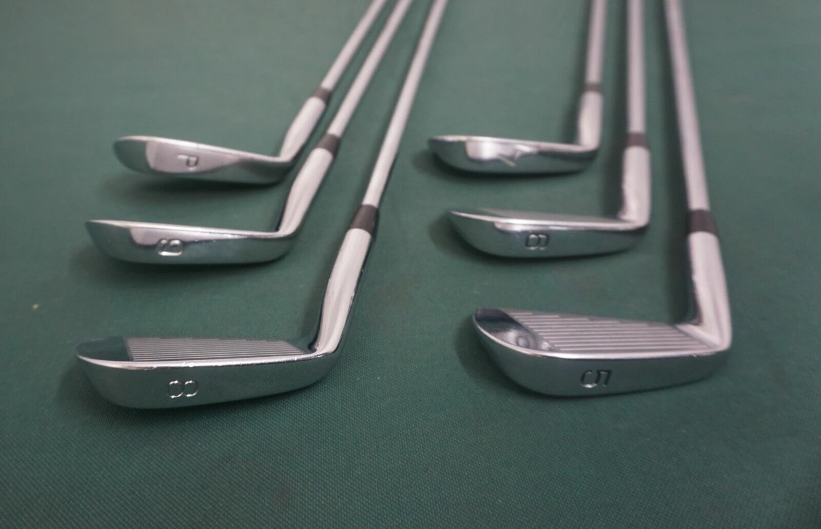 Set Of 6 X Mizuno MP29 Irons 5-PW Regular Steel Shafts Mizuno Grips - Image 3