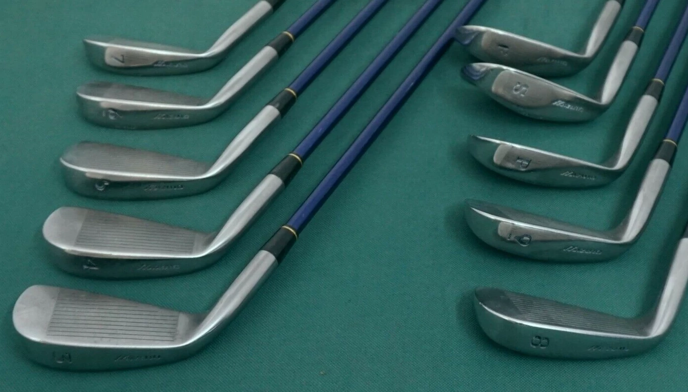 Set Of 10 X Mizuno Notus Super Synchro Turn 59 Irons 3-SW + F Wedge - Image 4