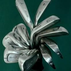 Set Of 10 X Mizuno Notus Super Synchro Turn 59 Irons 3-SW + F Wedge