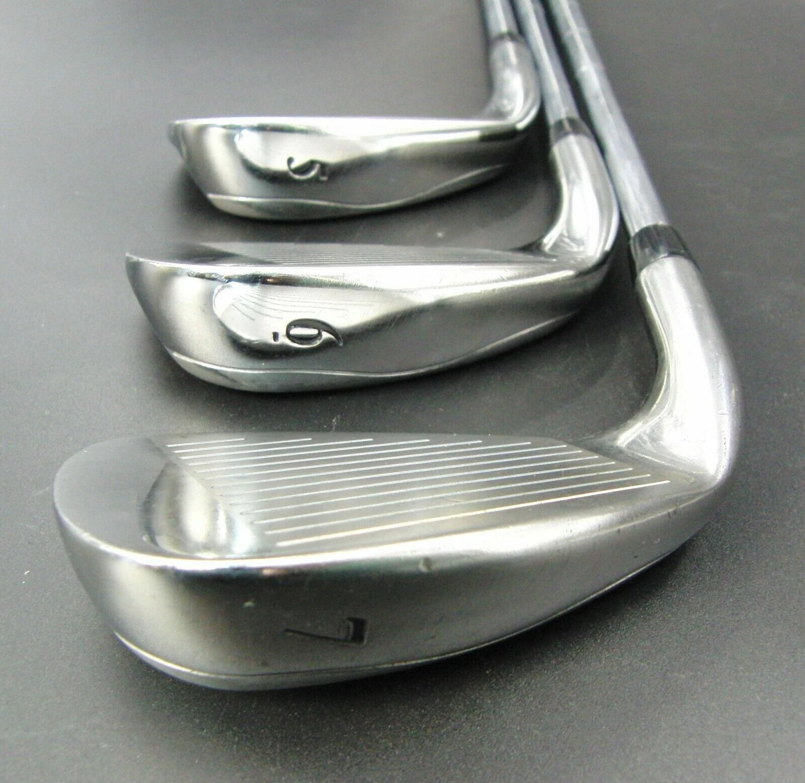 Set Of 6 X Mizuno EURUS 4 AD Irons 5-PW Uniflex Steel Shafts MIZUNO Grips - Image 4