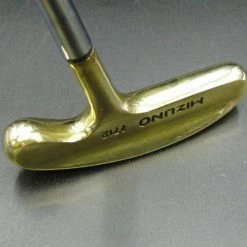 Vintage Mizuno 7712 Bullseye Putter Steel Shaft 88.5cm Playing Length