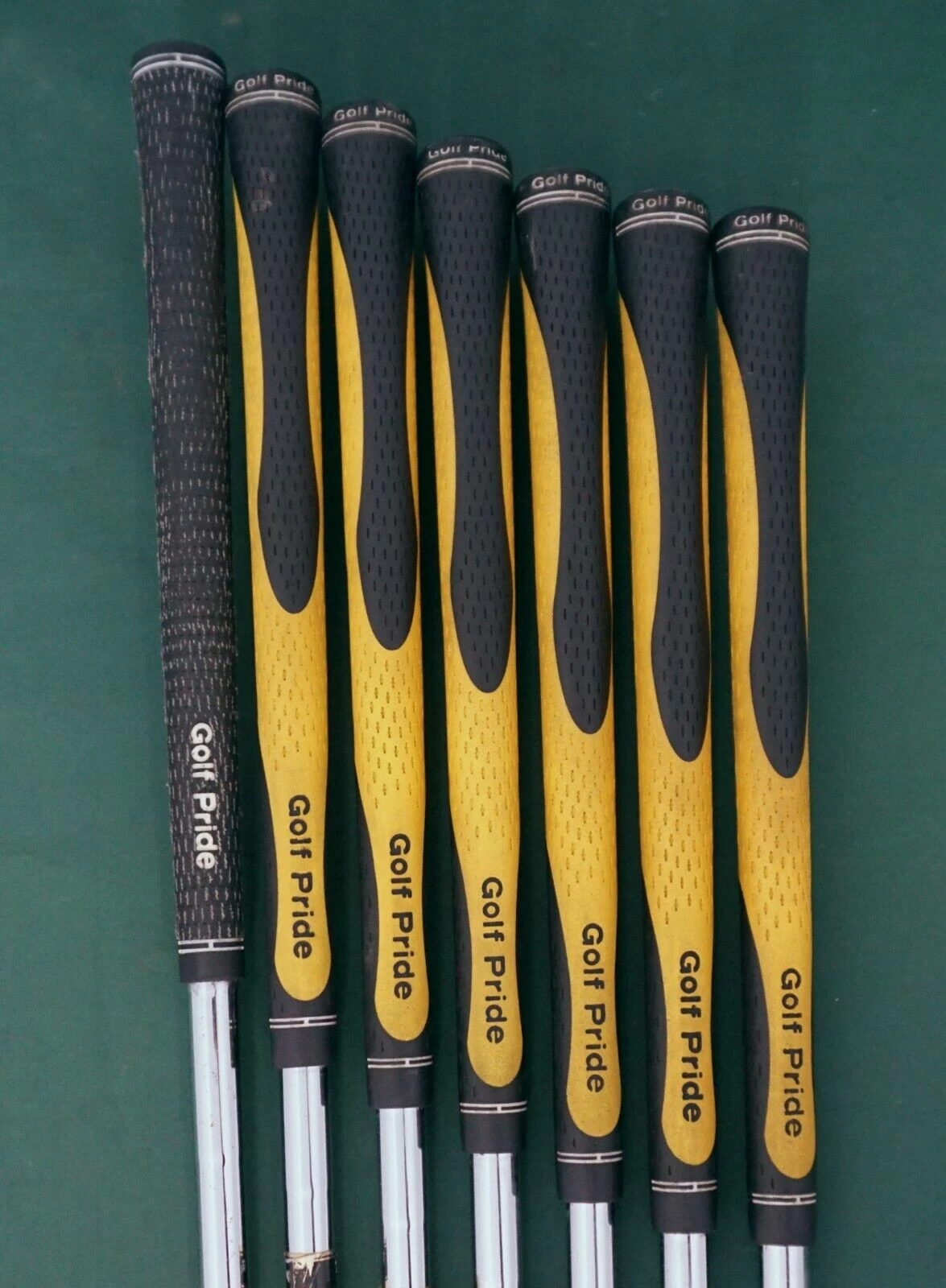 Set Of 7 X Mizuno MP29 Irons 4-PW Stiff Steel Shafts Golf Pride Grips - Image 6