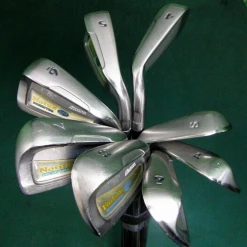 Set Of 8 X Mizuno Notus Synchro Turn Irons 4-SW Regular Steel Shafts