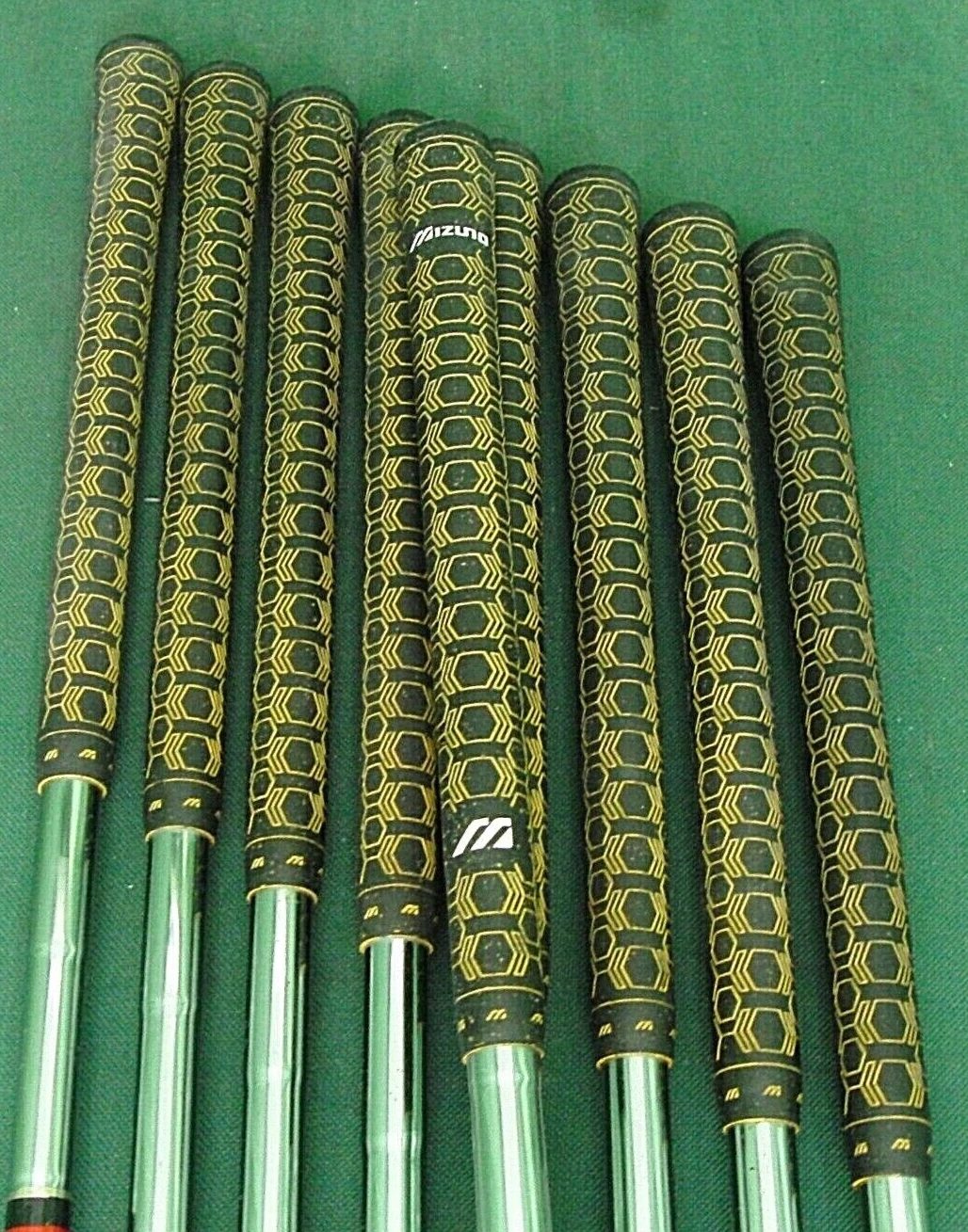 Set Of 9 X Mizuno Gold Medal Irons 3-SW Regular Steel Shafts Mizuno Grips - Image 6