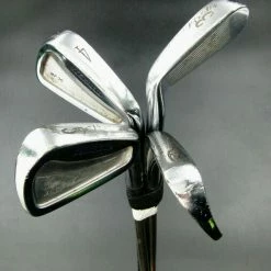 Set Of 4 X Mizuno MP30 Irons 3 4 5 & 6 Stiff Steel Shafts