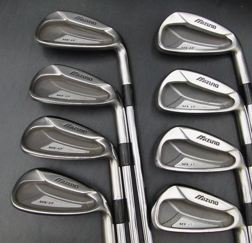 Set Of 8 X Mizuno MX17 Irons 3-PW Regular Steel Shafts Mizuno Grips - Image 3