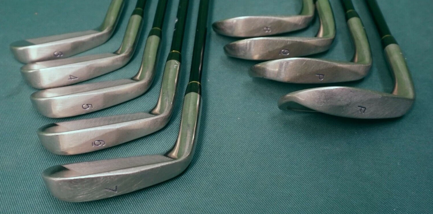 Set 9 X Mizuno Pro Tour Styling RV-005 Irons 3-PW + Gap X Stiff Graphite Shafts - Image 4
