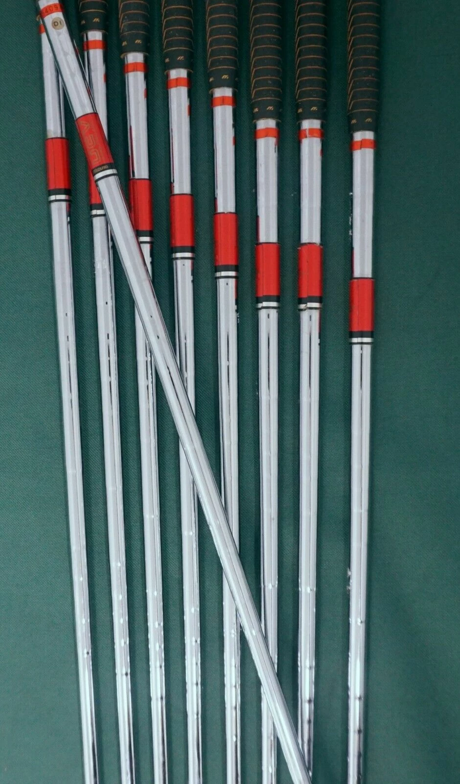Collectors Set Of 9 X Mizuno Grand Monarch Irons 3-SW Regular Steel Shafts - Image 5