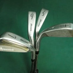 Set Of 4 X Mizuno S Pacewand Irons 4-7 Regular Steel Shafts Mizuno Grips