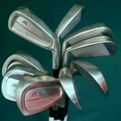 Set 9 X Mizuno Pro Tour Styling RV-005 Irons 3-PW + Gap X Stiff Graphite Shafts