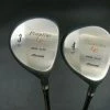Set Of 2 X Mizuno Finalist 3 & 4 Woods Regular Graphite Shafts Mizuno Grips
