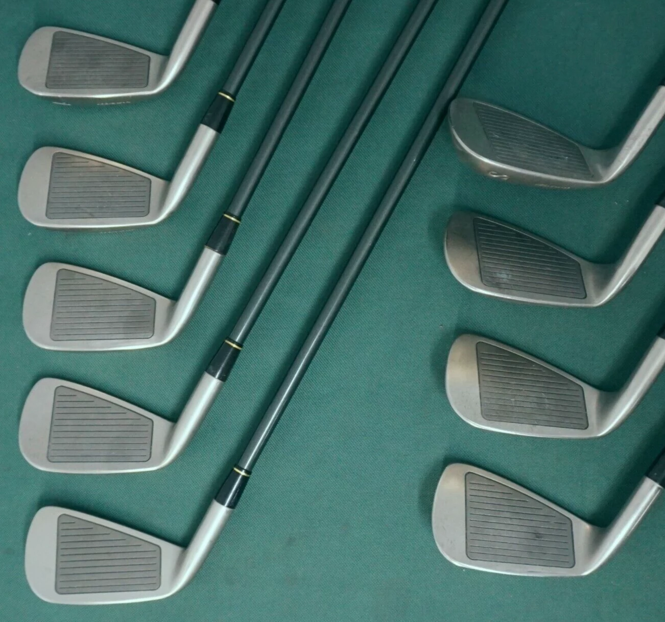 Collectors Set Of 9 X Mizuno Grand Monarch Royal Model Irons 3-SW Seniors Shafts - Image 3