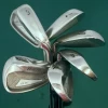 Set Of 6 X Mizuno MX17 Irons 6-SW Stiff Steel Shafts Mixed Grips