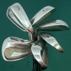 Set Of 6 X Mizuno MX17 Irons 6-SW Stiff Steel Shafts Mixed Grips