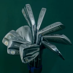 Vintage Collectors Set Of 9 X Mizuno Grand Monarch Irons 3-SW Regular Steel