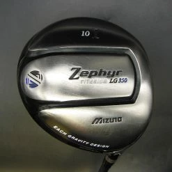 Mizuno Zephyr LG350 Titanium 10° Driver Regular Graphite Shaft Mizuno Grip