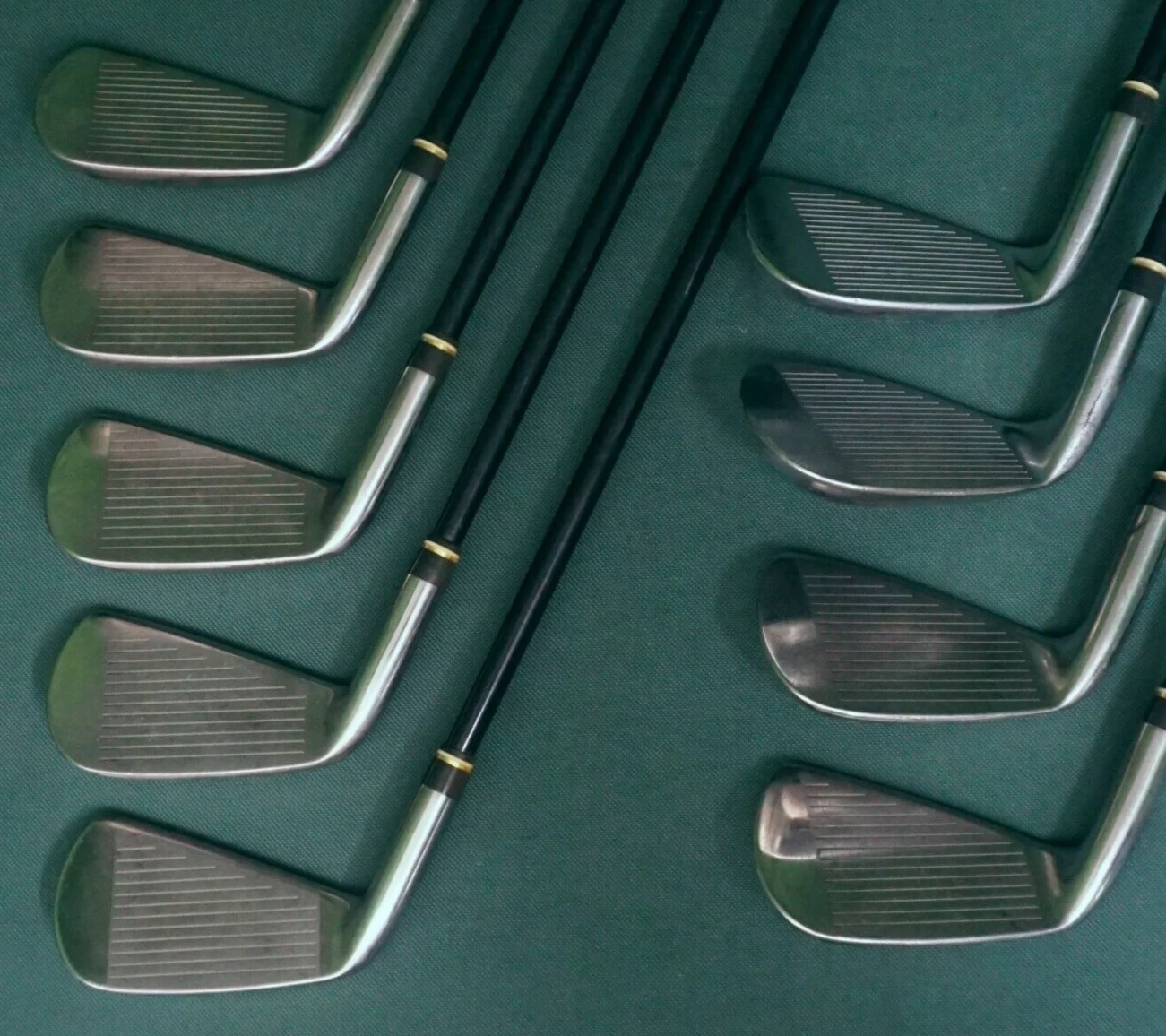 Set Of 9 X Mizuno E-10 CorTechno Design Forged Irons 4-SW + A Wedge - Image 3