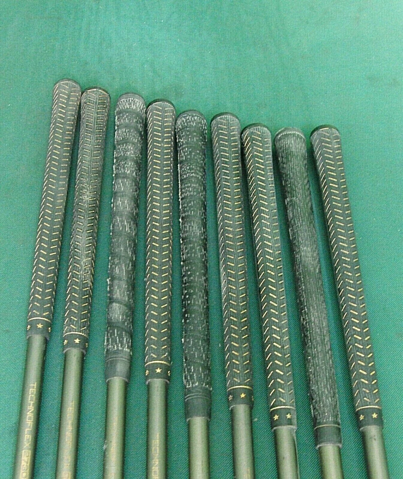 Set Of 9 X Mizuno Polaris F2 Irons 3-SW Extra Stiff Graphite Shafts - Image 6