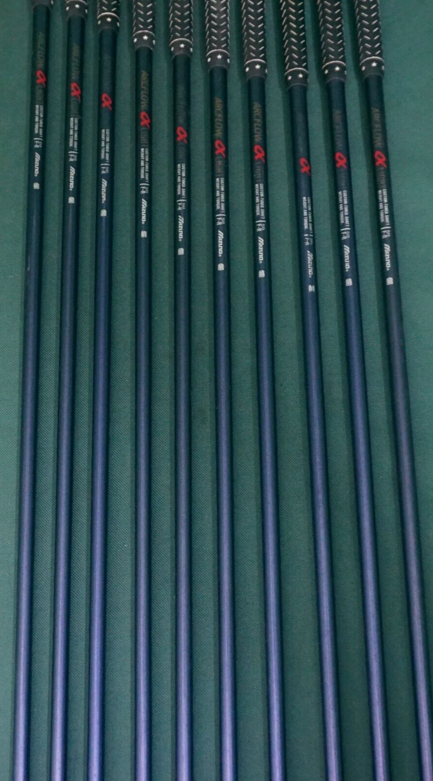 Set Of 10 X Mizuno Notus Super Synchro Turn Irons 3-SW + F Wedge - Image 5