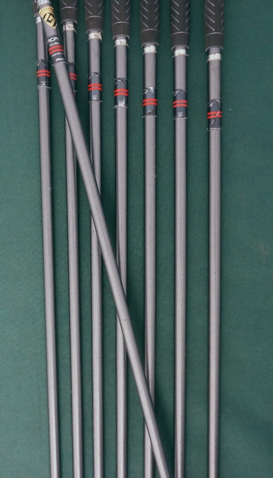 Collectors Set Of 7 X Mizuno Vanguard Hybrid Irons 4-SW Seniors Graphite Shafts - Image 5